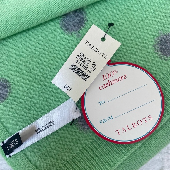 Talbots cashmere scarf - Picture 4 of 4